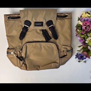- NWOT Plurity Khaki Backpack